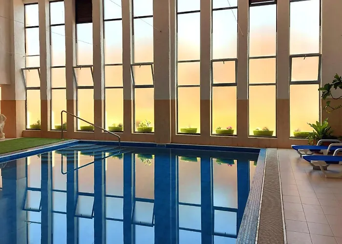 NIDO DEL AMOR deluxe 1a linéa Terraza Indoorpool Wifi Aire Netflix 10 metros a Cala del Pino